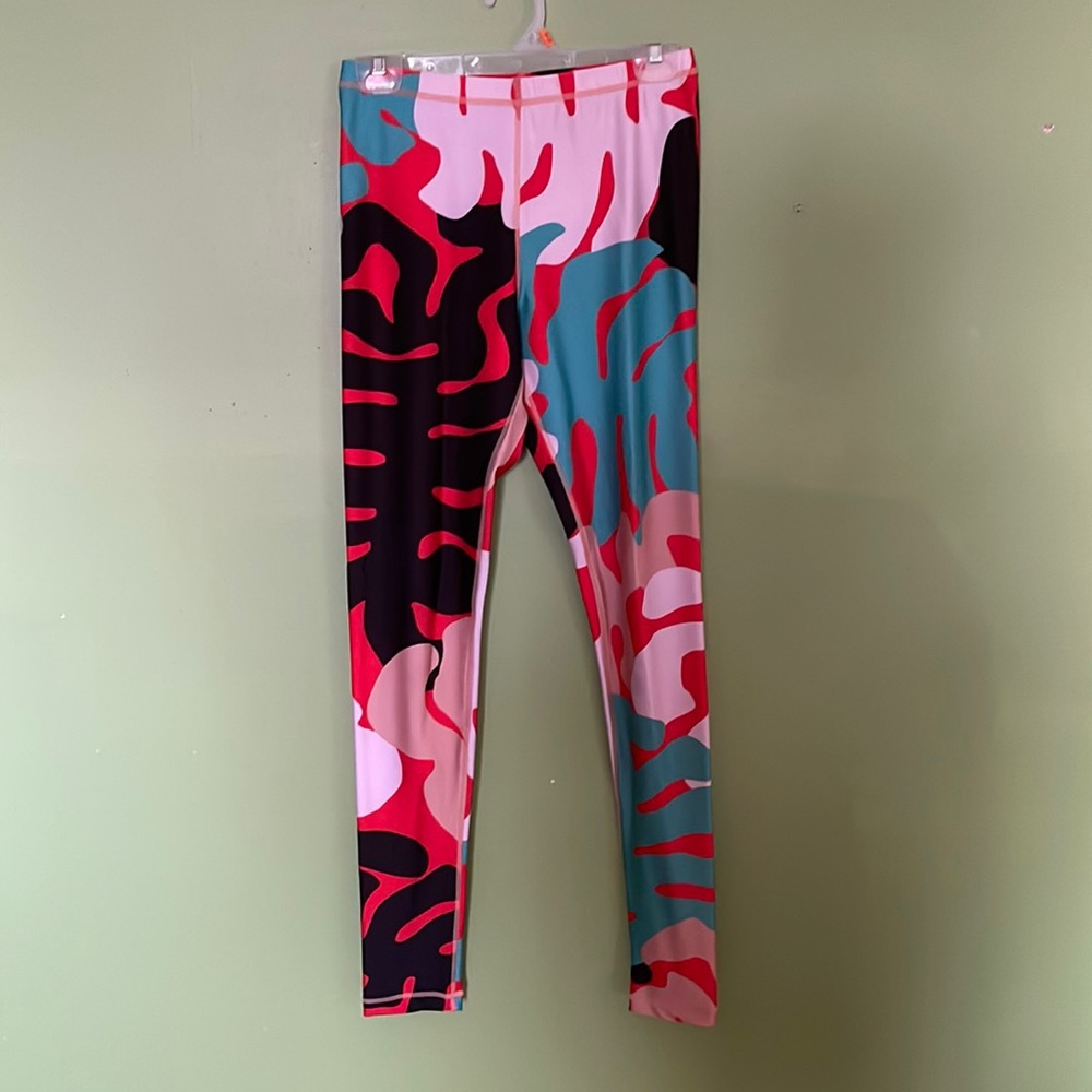 Monstera leggings